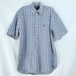 Ralph Lauren Black Label Blue Plaid Blake Shirt